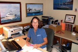 Pam Wall in West Marine
